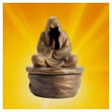 Ceramic Faceless Buddha Incense Burner - Cone/Coil