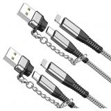 2Pack iPhone 13/12 Fast Charger Cable 10ft