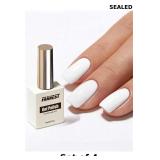 4x White Gel Nail Polish,15ml Pure White Nail...