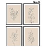 Drsoum Botanical Boho Framed Wall Art