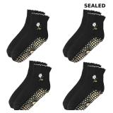 Cute Polka Dot Yoga Socks for Women