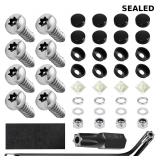 Anti Theft License Plate Screws Kits