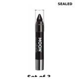 3x Moon Glow - Neon UV Paint Stick Body Crayon...