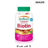 2x Jamieson High Potency Biotin Gummies