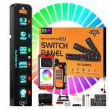Auxbeam 6 Gang Slim Switch Panel