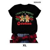 Christmas Teacher Shirts for Women Merry Teacher