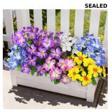 Homsunny Artificial Flowers for Outdoor