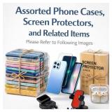 LOT OF 66 ASSORTED Phone cases and related