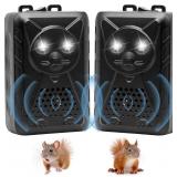 OBEST 2pcs Ultrasonic Rodent Repeller