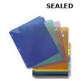 Business Source Poly Index Dividers