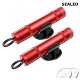 2Pack Car Window Breaker and Seatbelt Cutter