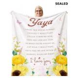 Mothers Day Yaya Gifts Blanket