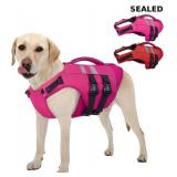 Kuoser Dog Life Jacket Large, High Flotation Dog