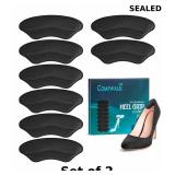 2x Comfwalk Heel Grip Cushion Pads - 4 Pairs