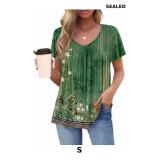 HOTOUCH Womens Short Sleeve Tunic Tops Blouses