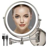 Rocollos 8' 10X Magnifying Makeup Mirror