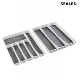 Masirs No-Slip Silverware Tray Organizer