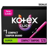 U by Kotex Click Compact Tampons Super Absorbency
