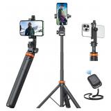 EUCOS 62' Phone Selfie Stick Tripod