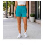 Teal Athletic Shorts