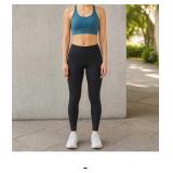 Teal Sports Bra