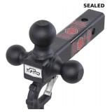 TOPTOW Trailer Hitch Tri-Ball Hitch