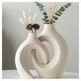 Levvohd Hollow Ceramic Vase