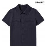 blibean Boys Button-Down Uniform Shirts