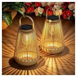 SOLARBABY 2pcs Solar Lantern Lights
