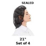 ZMDREAM Hair Net Disposable Bouffant Cap x4
