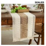 Simple&Opulence Boho Macrame Table Runner