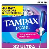 Tampax Pearl Tampons Ultra Absorbency