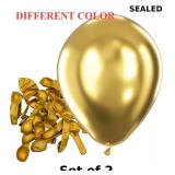 2x Bezente Metallic Gold Balloons Latex Balloons
