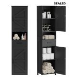 Homhedy 67' H Tall Bathroom Storage Cabinet