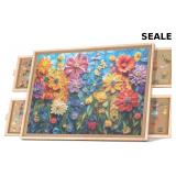 BuilderButler 2000 Pieces Rotating Puzzle Board