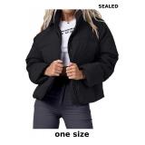 Women's Winter Cropped Puffer Jacket