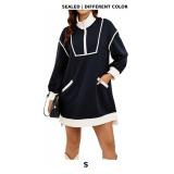 Womens Long Sleeve Sweatshirt Dress