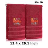 Tudomro 2 Pcs Mama Gifts for Mothers Day Dark Red