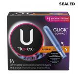 U by Kotex Click Compact Tampons