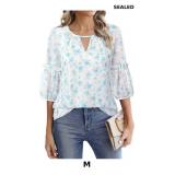 Timeson Women's Business Casual Tops 3/4 Sleeve