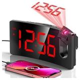 GOLOZA Digital Projection Alarm Clock