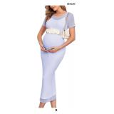 AISWI Maternity Mesh Dress