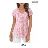 Timeson Women's Short Sleeve Tops Dressy Casual