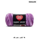 2x Coats: Yarn Red Heart Super Saver Yarn