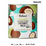 Roland Foods Organic Unsweetened Coconut Milk