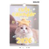 8x 2026 wall calendar featuring a pet theme