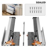 20 Inch Push to Open Soft Close Drawer Slides