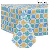Walrus Heavy Duty Vinyl Tablecloth with Flannel