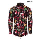 fohemr Mens Christmas Novelty Shirt