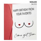 Funny Sexy Birthday Greeting Card x17